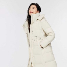 벨트롱패딩 트렌치점퍼 폭스퍼롱패딩 겨울 여성 퀄팅, 상세 페이지 참고, 155 블랙 8056 여성용 모델