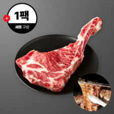 국내산 한돈 돈마호크 1+등급 냉장 신선육, 1개, 300g