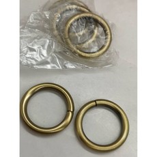 愛心手工材料鋪 鐵圈 手作雜貨五金配件, 1個, 2公分古掃鐵圈, 金色