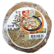 덕소할머니 덕소 국내산 할머니 청국장 300g 이강산닷컴, 1개