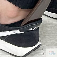 [다믿샵] 자석걸이 원목 옻칠 구두주걱 55cm 대형 밀리터리소품