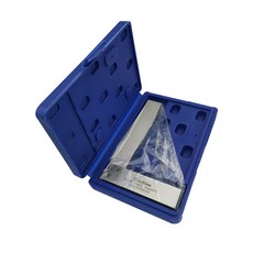 ALLSOME 기계공 광장 90 도 직각 엔지니어 세트 정밀 접지 강철 경화 각도 눈금자 HT2059-2064 각도계 분도기, [07] 125x80mm