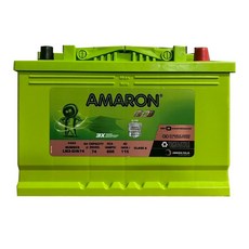 AMARON 愛馬龍 DIN74 574102 LN3 歐規 車用電瓶 免加水 汽車電池 銀合金 瞬間冷啟動, 1個, 愛馬龍-DIN74, 1