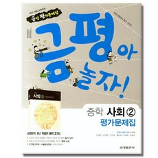 최신) 금성출판사 중학교 사회 2 평가문제집 중학 / 중등 2학년 3학년 중2 중3 ( 금성 모경환 ), 단품 단품