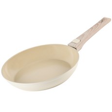 AURURA 후라이팬 인덕션 가스레인지 겸용 세라믹코팅 공간절약 핸들 주방용 조리기구, 1개, 24cm