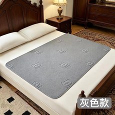 嬰兒隔尿墊 加厚防水 透氣防污 軟墊 寶寶護墊 牀墊隔髒, 灰色隔尿墊,嬰兒專用40*50cm防水隔尿可機洗, 1個