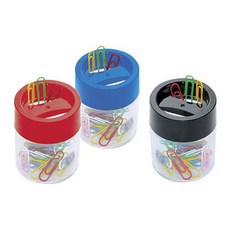 피스)원형자석 크립통, 단품, 단품