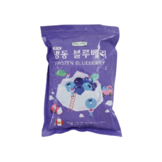 바이오로지스_대정 냉동 블루베리, 1개, 1kg
