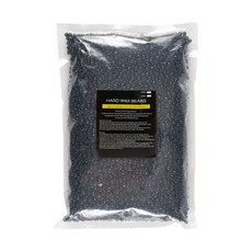 왁싱재료 1kg 셀프 제모 왁스 브라질리언 하드 구슬, 블랙 남성용 블랙 1000g, 기본 사이즈, 1개