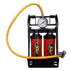 삼흥 발펌프 쌍발 SHF-333 공기주입기 자전거 자동차 에어 펌프, 1개