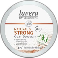 독일 라베라 lavera Natural Strong Deodorant Cream 내추럴 스트롱 데오도란트 크림, 7개, 50ml