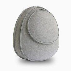 喜花貓 Eggy小宅包 贈小宅領巾 生活質感貓窩 貓咪外出提籃 寵物運輸籠 太空包, 1個, 優雅淺灰