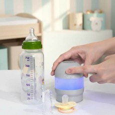 휴대용 젖병살균기 소독 가정용 젖병소독기, 그레이