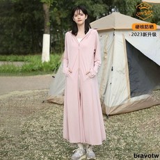 冰絲涼感防曬裙 薄荷曼波防曬衣女夏季長款全身開衫冰絲超長防曬服防紫外線罩衫