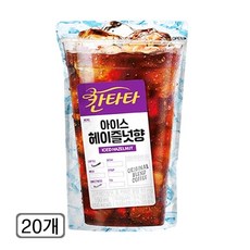 칸타타 아이스 헤이즐넛향 커피음료, 190ml, 20개