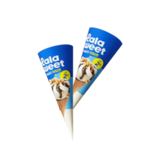 라라스윗 저당콘 바닐라 12개입 꾸덕 쫀득 파베크림