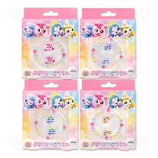 캐치티니핑 쥬얼리 팔찌 반지 세트, 하츄+빛나+초롱+반짝, 1개