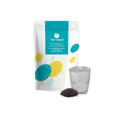 樂維根THE VEGAN 無加糖芝麻 1KG大包裝經典大豆蛋白飲 植物蛋白, 1kg, 1個