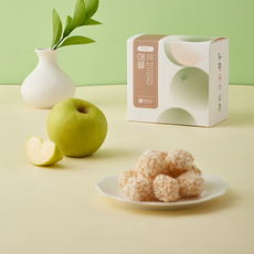 프루티 애플 큐브 강정, 1박스, 100g