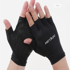 참앤코지 여성 메쉬 스포츠 반장갑 블랙 미끄럼방지장갑