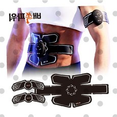 EMS 저주파 복근 운동기구 홈트레이닝 복부 코어 뱃살, 상세페이지 참조, 배쏙파워 EMS 마사지기