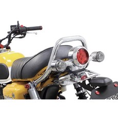 【吉兒基地 Gear Base】現貨 Takegawa 武川 Monkey 125 黑 銀 後扶手 後架 後貨架, 武川後扶手,銀, 1個