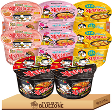 삼양 불닭큰컵 모음 불닭2 치즈불닭2 까르보불닭2 로제2 라면스틱2, 10개