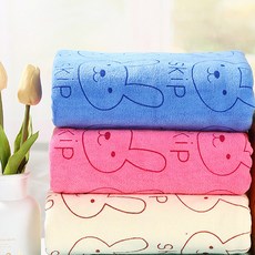 정리정석 바캉스타올 3종 래빗 세트, 2개