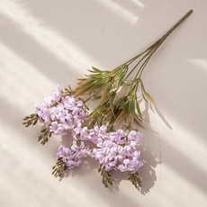 5頭風信子仿真花，居家裝飾插花素材，多色可選, 1個, 紫色