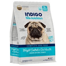 INDIGO 英迪格 有機犬糧 關節&腸道配方 鴨肉+鮭魚口味, 1個, 英迪格犬糧-體控&腸道2kg