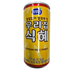 참맑은 우리집 식혜, 175ml, 60개