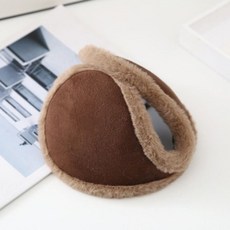 보드귀마개 접이식귀마개 등산 접이식 추운날씨 든든한 따뜻한귀도리 브라운, 없음