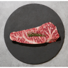 [안다미로한우] 1++ 프리미엄 투뿔 한우 채끝스테이크 200g, 1개