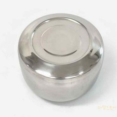 대목 스텐 굽옥 합식기 식당용식기, 세트(유광)