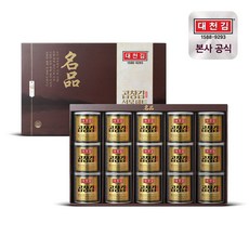 대천김 명품 캔김 선물세트 15캔, 15개, 30g