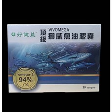 好健益 腎性魚油, 0.8g, 1盒