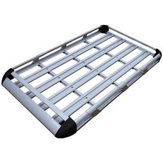 루프 바스켓 바구니 프레임 승용차 캐리어 루프탑, 1개, 1.4m 악어상어가로대 4개 그물망