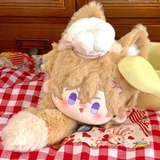 崩壞星穹鐵道砂金款玩偶，可愛小豆團子造型，柔軟棉花填充，動漫周邊生日禮物, 1個, 團子+縫合尾巴,10厘米