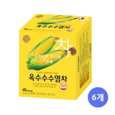 송원 옥수수수염차, 6개, 60g, 40개입