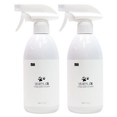 듀오솔루션 강아지 고양이 등 반려동물 주변냄새제거 수프레 EM탈취제 냄새안나개 500ml 2개입, 1개