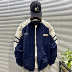 SEVENNS 立領夾克 拼接撞色設計運動休閒外套