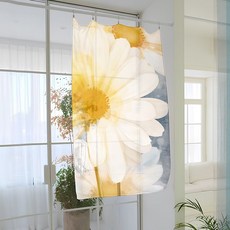 wonderful live 비침없는 쉬폰커튼 창문 쉬폰 패브릭 포스터 가로 대형 모던하우스커튼 안방 거실 암막커튼 가리개커튼, 17-sunflower