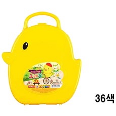 노란병아리 크레파스 36색, 1개