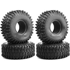 RC 수리 부품 Axial용 SCX10용 RR10용 Wraith용 KM5용 110 스케일 130x46mm 22 고무 타이어 지형용 휠 폼 인서 포함 암석 크롤러용, RC 수리 부품 Axial용 SCX10용 RR10용 W