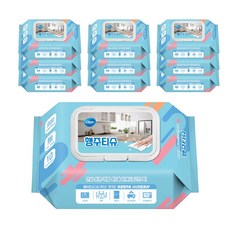 클리어 한장씩 뽑아쓰는 간편한 행주티슈 70매 x 10팩