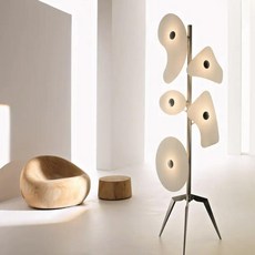 조명 깃털 북유럽 거실 카페 침실 무드등 상향식 독서등, W470x1630mm 컬러