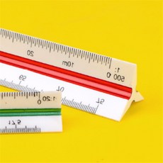 하루 삼각스케일자15cm/30cm 삼각잣자, 15cm - 저배율