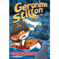 Geronimo Stilton Reporter #10: The Curse of Blackrat Hardcover, Papercutz, English, 9781545808665