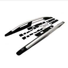 자동차 루프렉 가로바 혼다 crv 용 은빛 알루미늄 합금 레일 2007 2008 2009 2010 2011 크로스 바 크로스바, 은의, 1개