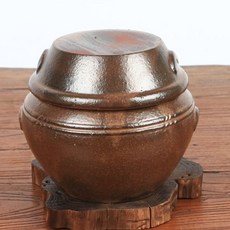 고추장 새우젓 장독대 항아리